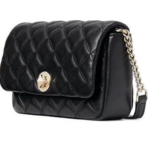 Kate Spade Natalia Smooth Quilted Leather Small Shoulder Bag